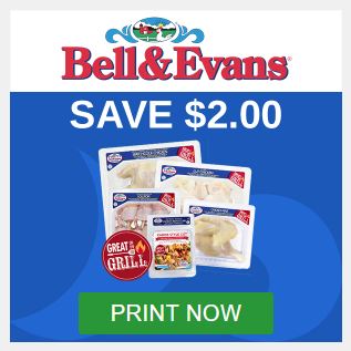 $2 off Coupon for Bell & Evans Great on the Grill items