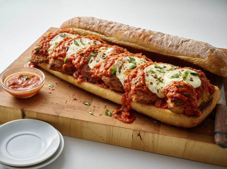 Party Sized Chicken Parm Sandwich - Bell & Evans