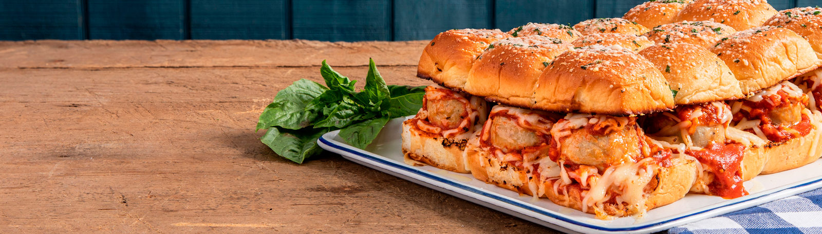 Chicken Meatball Party Sliders