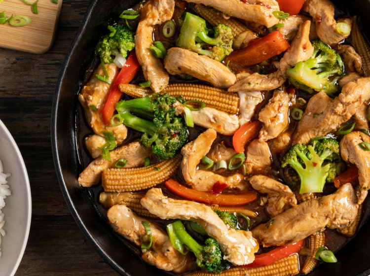 Hunan Chicken Stir Fry