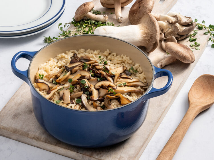 Mushroom and Herb Risotto