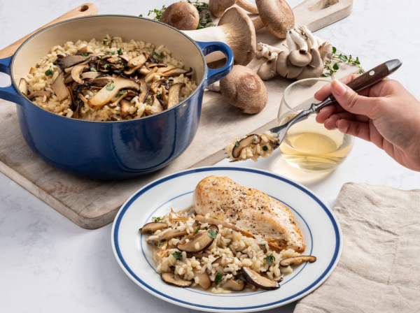 Mushroom and Herb Risotto