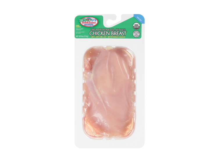 Organic Single Serve Boneless, Skinless Chicken Breasts