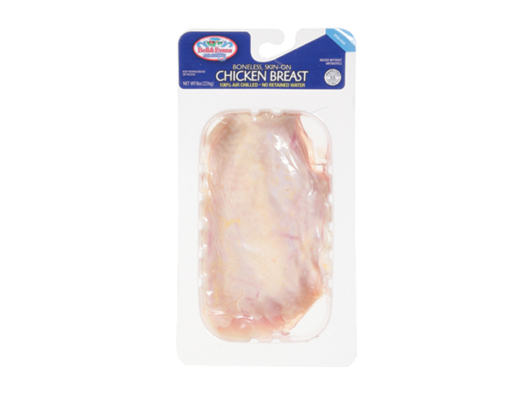 Single Serve Boneless Skin-on Chicken Breast