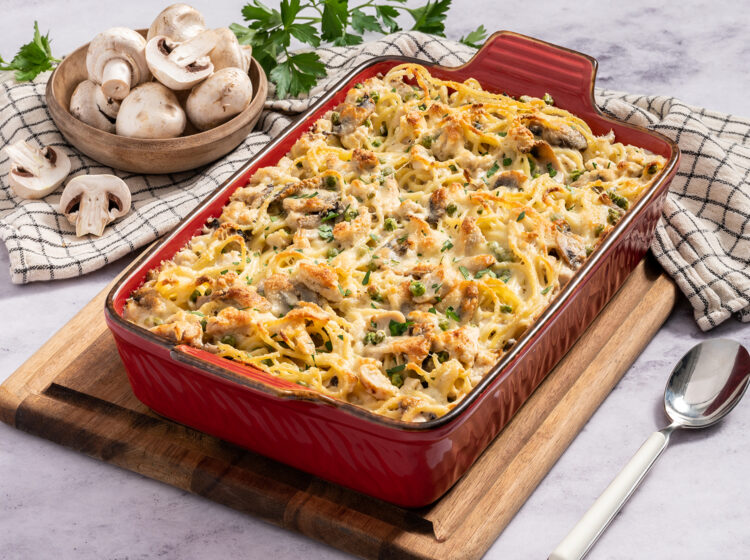 Creamy Chicken Tetrazzini