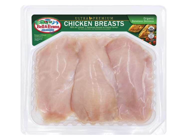 Ultra Premium Organic Boneless Skinless Chicken Breasts