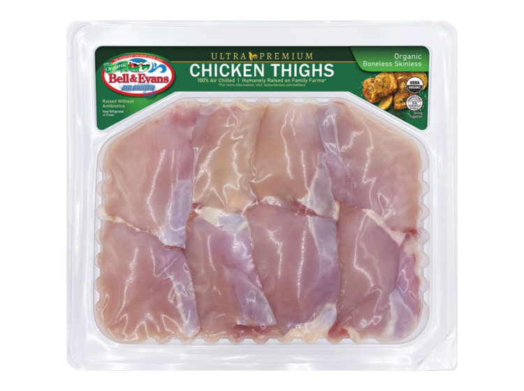 Ultra Premium Organic Boneless Skinless Chicken Thighs