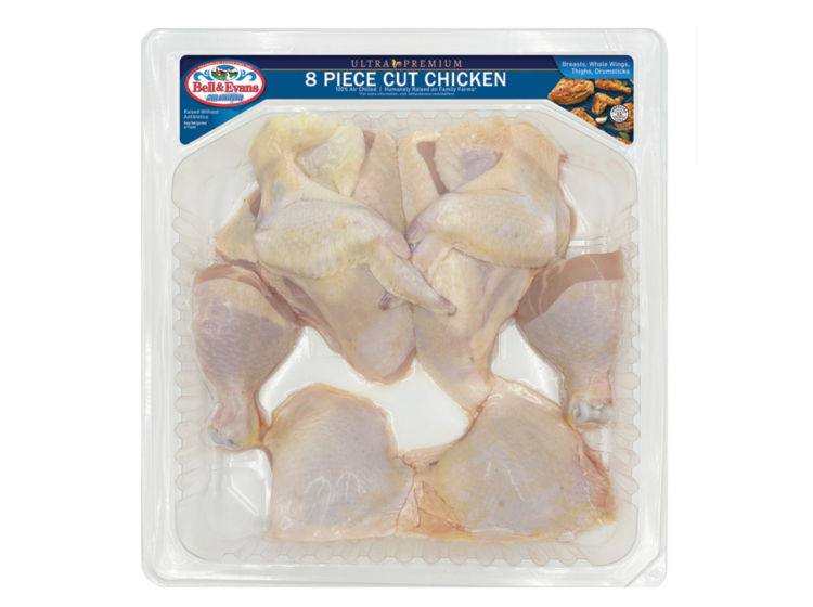 Ultra Premium Raised without Antibiotics 8pc Cut Chicken