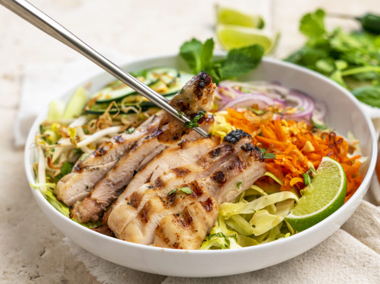 Vietnamese Chicken and Cabbage Salad